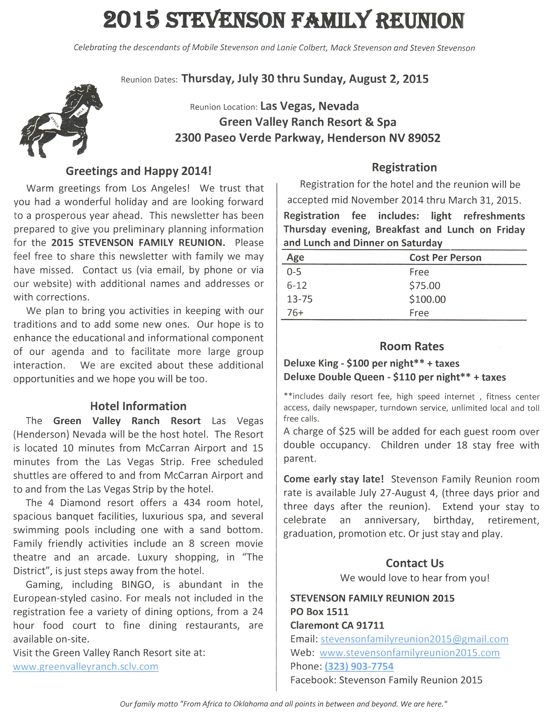  2015 Mailer Page 1